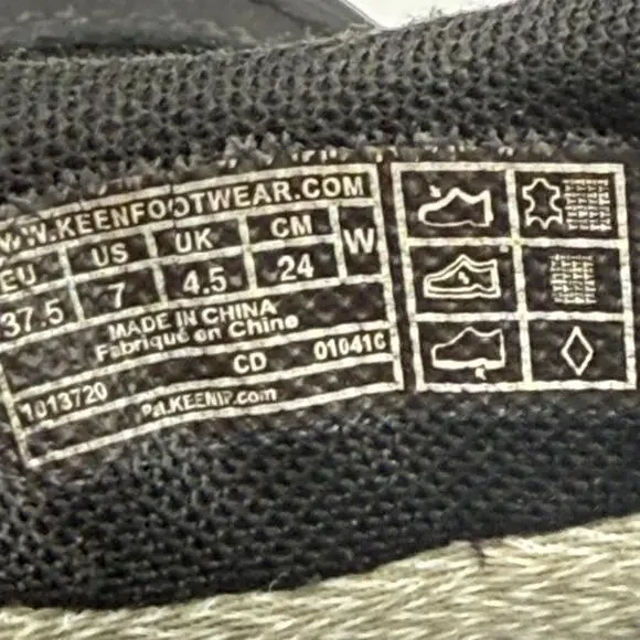 Keen Presidio Sport Mesh Waterproof Shoes Womens Black Size 7 - Picture 10 of 10